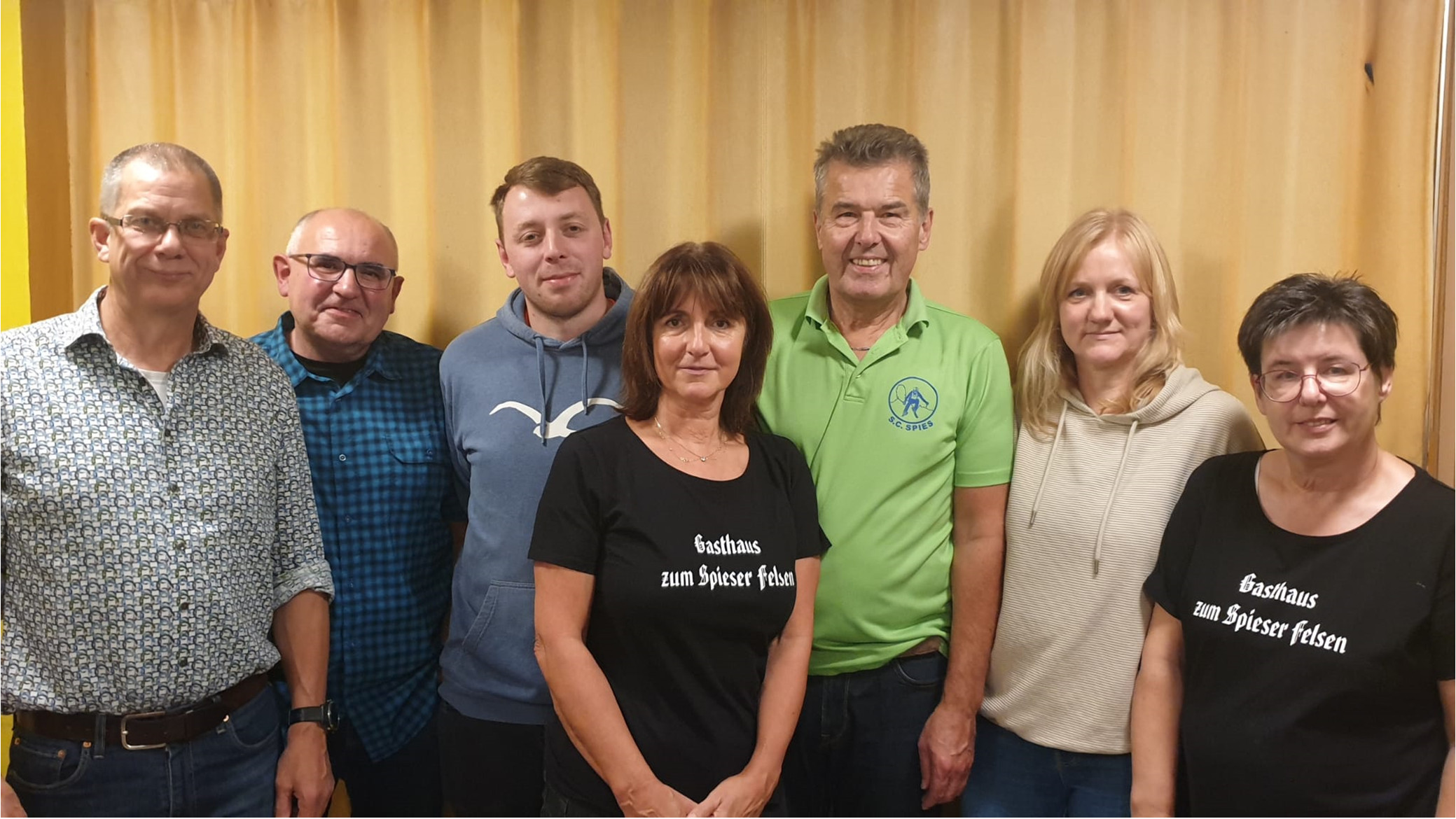 Die Vorstandschaft des SC Spies Ein Bild der Vorstandschaft des Skiclub Spies